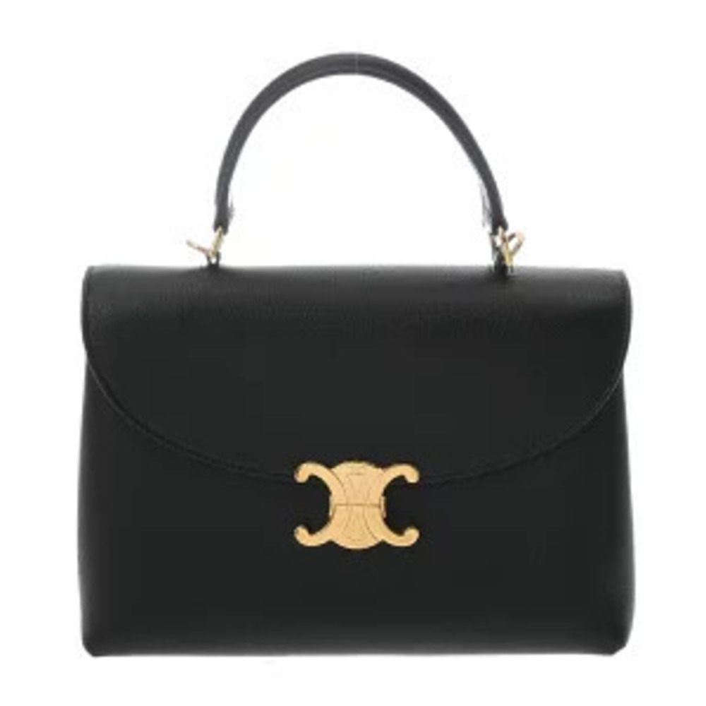 Celine Nino Bag Black Supple Grained Calf Shoulder